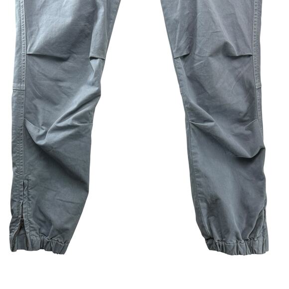 Nili Lotan Womens Cropped Pants 111/88 80NL Blue Army Military Jogger Size 4 - Picture 4 of 10